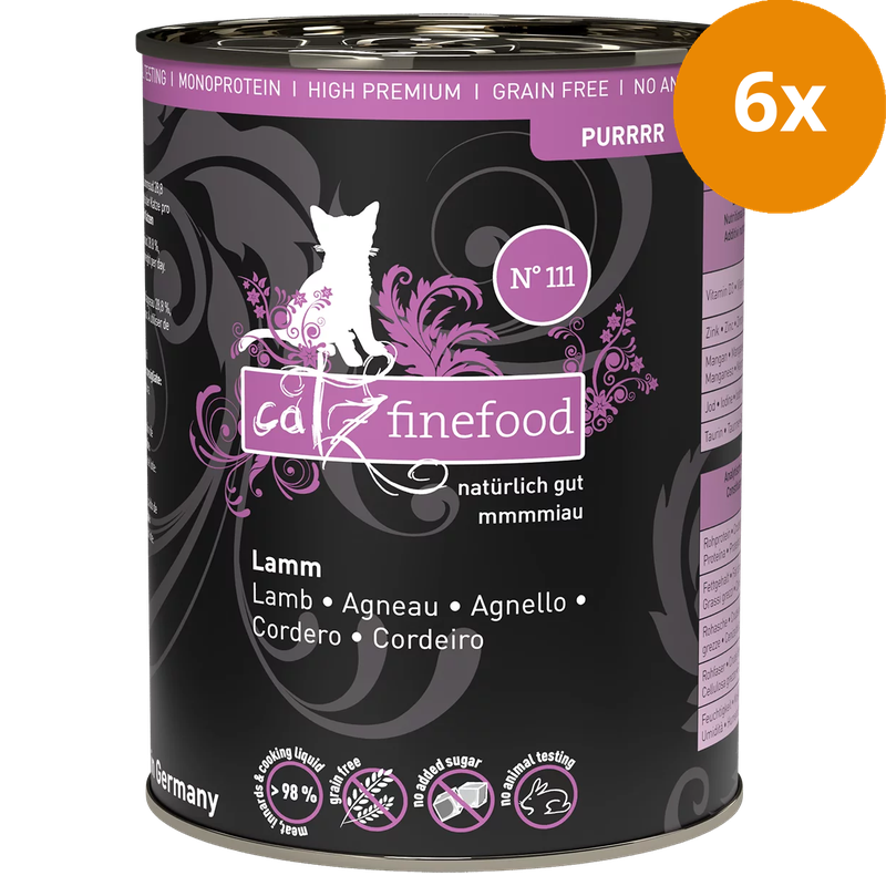 catz finefood Purrrr No. 111 Lamm 400 g