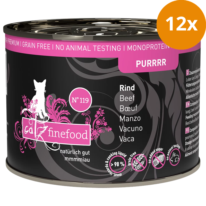 catz finefood Purrrr No. 119 Rind 200 g