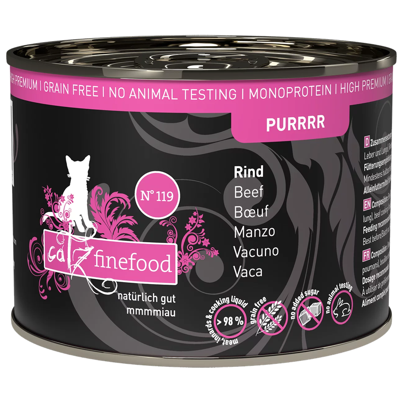catz finefood Purrrr No. 119 Rind 200 g