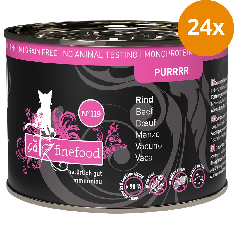 catz finefood Purrrr No. 119 Rind 200 g
