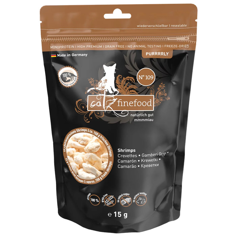 catz finefood Purrrrly No. 109 - Shrimps 15 g