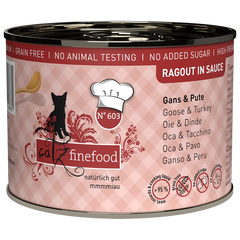 catz finefood Dose Ragout No. 603 Gans & Pute 190 g