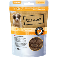Chewies LUCKY BITS Rind & Huhn Junior 80 g