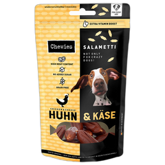 Chewies SALAMETTI Huhn mit Käse 200 g