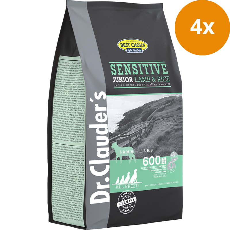 Dr.Clauder's Best Choice Junior Lamm & Reis