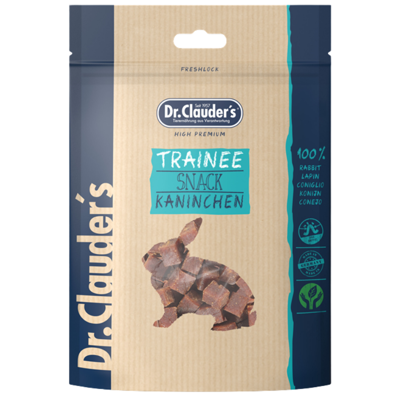 Dr. Clauder's Dog Trainee Snack Kaninchenfleisch 80 g