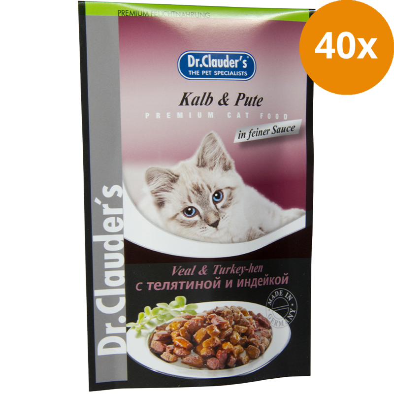 Dr.Clauder's High Premium Kalb & Pute 100 g