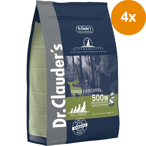 Dr.Clauder's Hyposensitive Hirsch & Kartoffel 4 x 3,5 kg