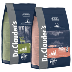 Dr.Clauder's Hyposensitive Lachs & Kartoffel & Dr.Clauder's Hyposensitive Hirsch & Kartoffel Sparpaket