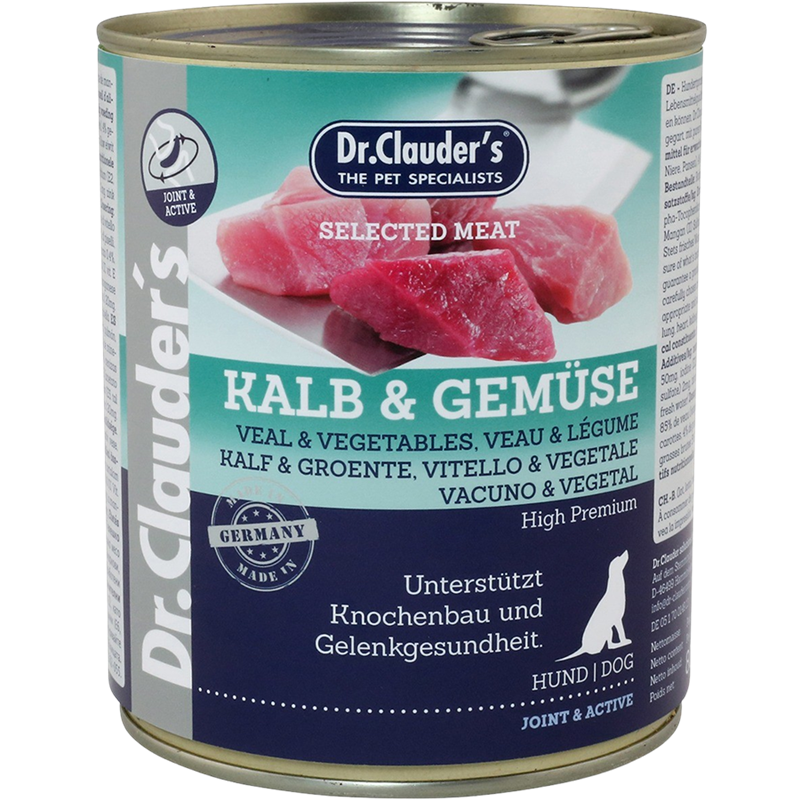 Dr.Clauder's Selected Meat Kalb & Gemüse 800 g