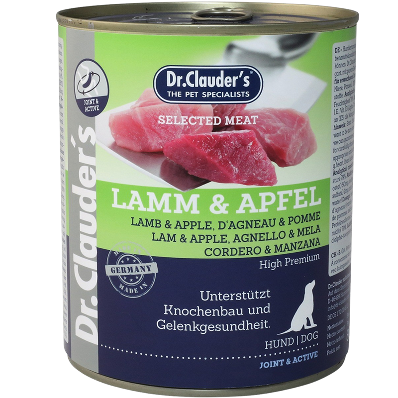 Dr.Clauder's Selected Meat Lamm & Apfel 800 g