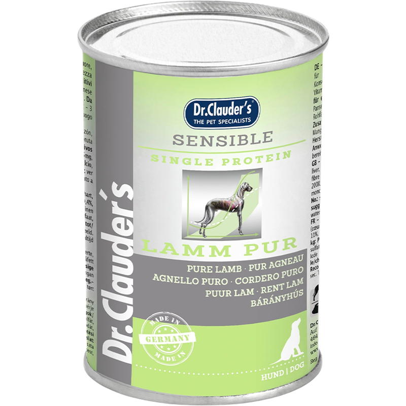 Dr.Clauder's Selected Meat Sensible Lamm pur 400 g