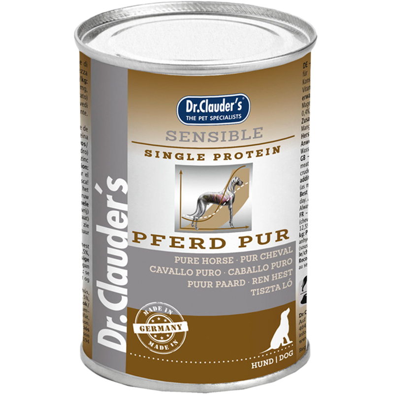 Dr.Clauder's Selected Meat Sensible Pferd pur 400 g