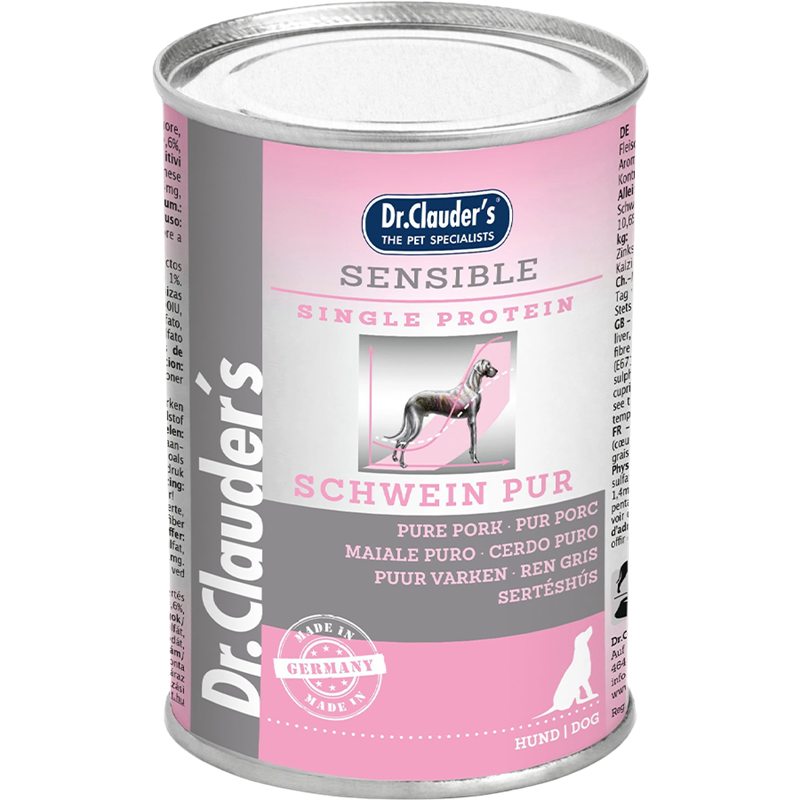 Dr.Clauder's Selected Meat Sensible Schwein pur 400 g