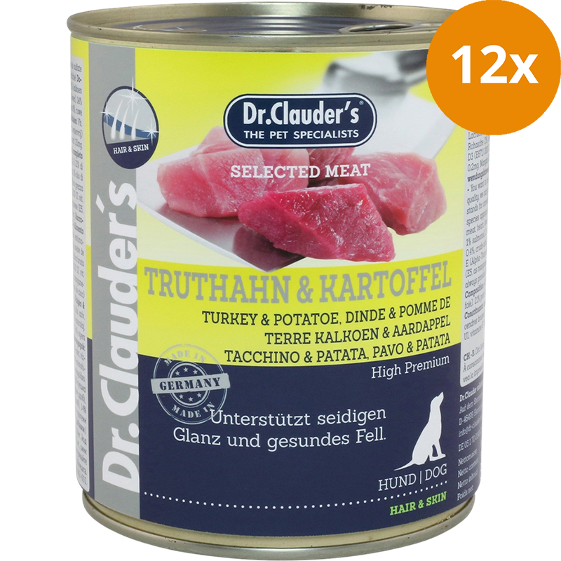 Dr.Clauder's Selected Meat Truthahn 800 g