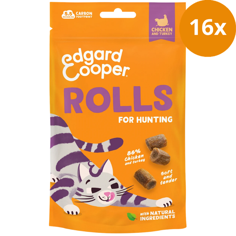 Edgard & Cooper Cat Rolls Huhn 45 g