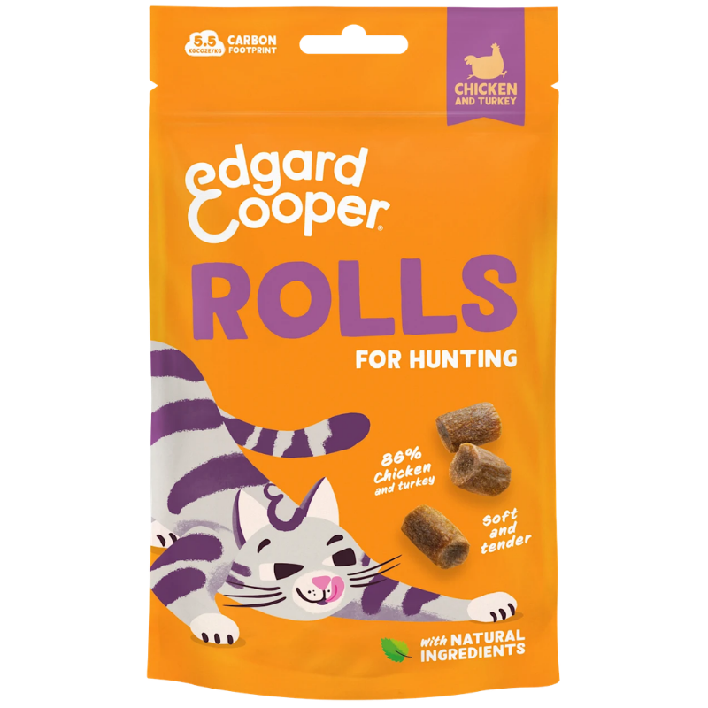 Edgard & Cooper Cat Rolls Huhn 45 g