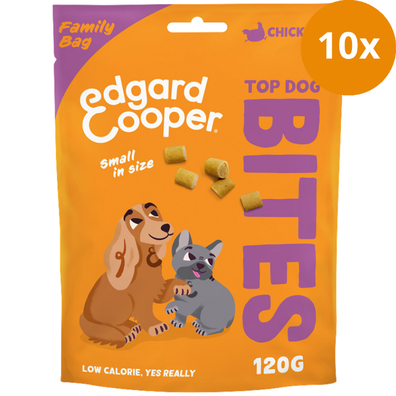 Edgard & Cooper Bites Huhn Family Pack 120 g