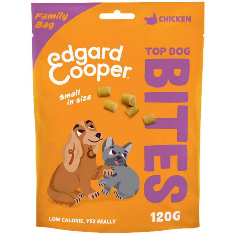 Edgard & Cooper Bites Huhn Family Pack 120 g