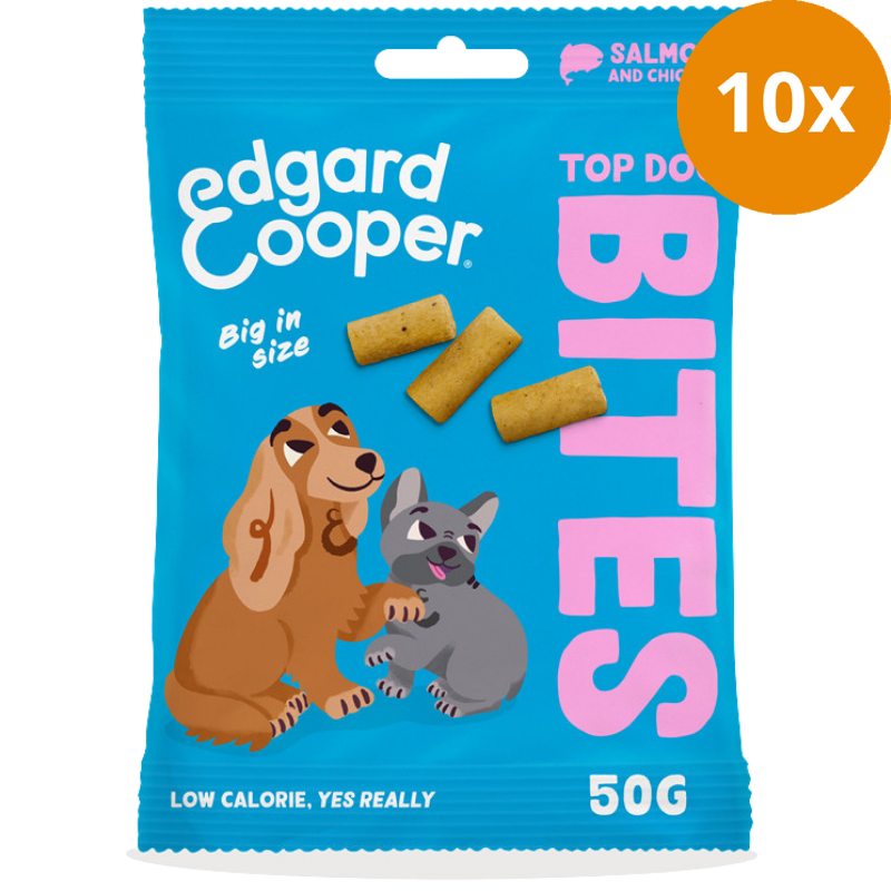 Edgard & Cooper Bites Lachs und Huhn large 50 g