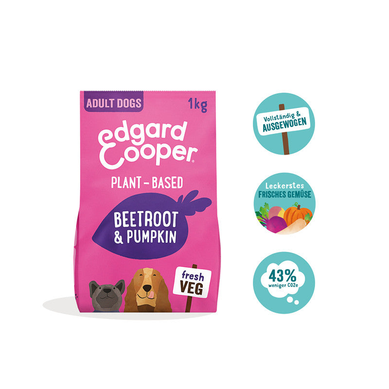 Edgard&Cooper Dog Adult Rote Bete/Kürbis