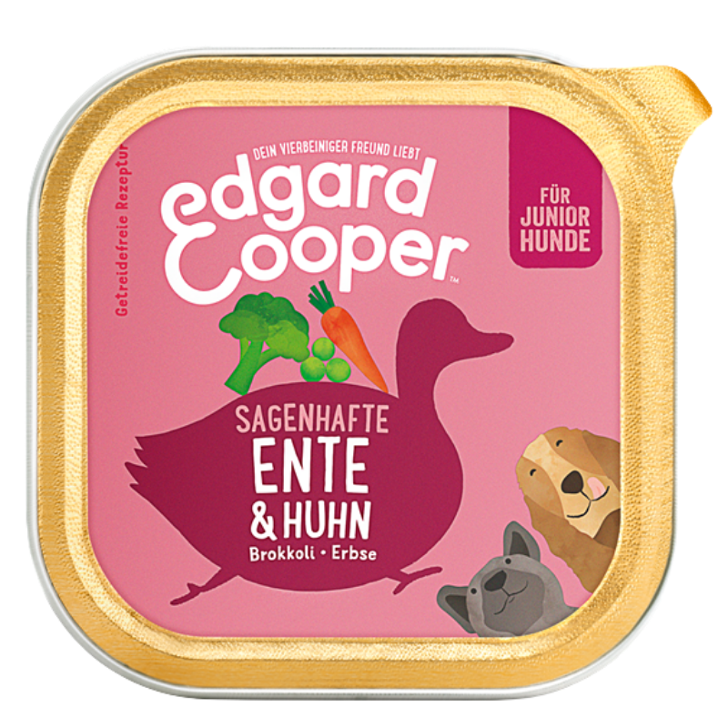 Edgard & Cooper Dog Ente & Huhn Puppy 150 g
