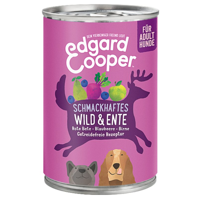 Edgard & Cooper Dog Wild & Ente Adult 400 g