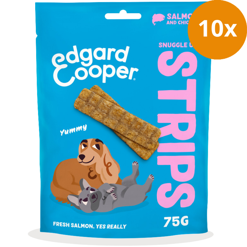 Edgard & Cooper Strips Lachs und Huhn 75 g