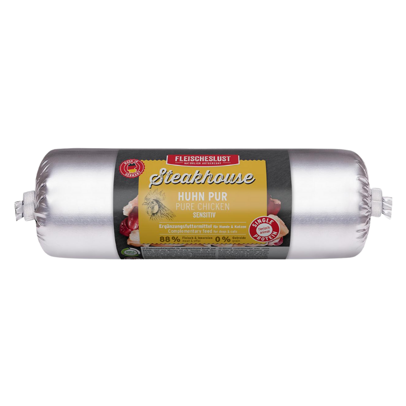 Fleischeslust Steakhouse Huhn pur 500 g