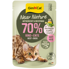 GimCat Near Nature Rind & Ente 85 g