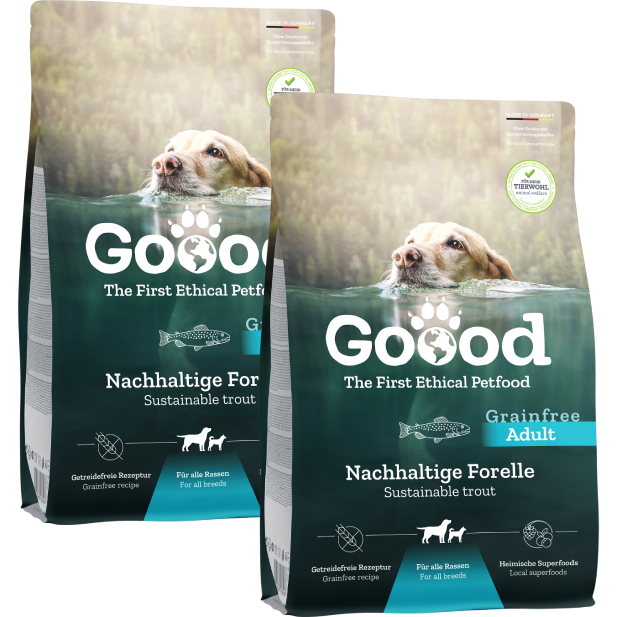 Sparpaket Goood Adult Nachhaltige Forelle 2 x 10 kg