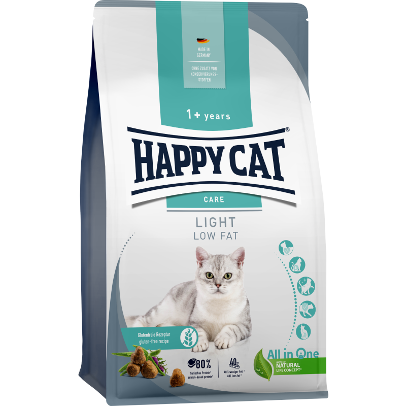 Sparpaket Happy Cat Care Adult Light 2 x 10 kg