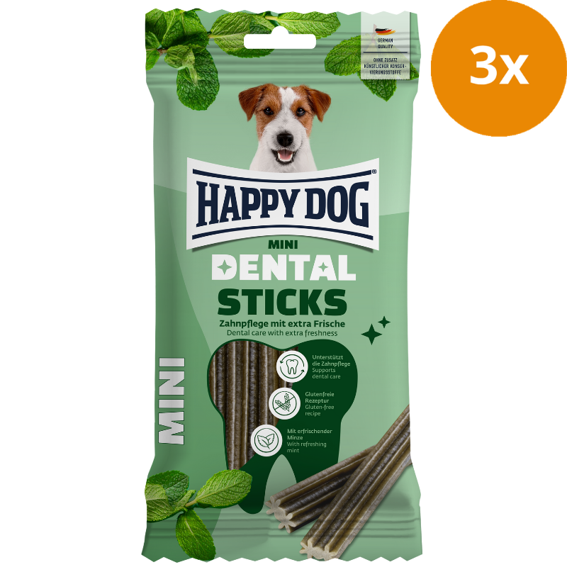 Happy Dog Dental Snacks Dental Sticks Mini 100 g
