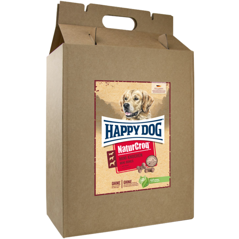 Happy Dog NaturCroq Mini Knochen mit Huhn 5 kg