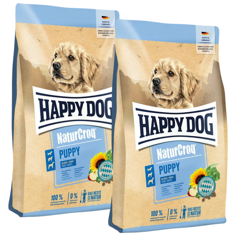 Sparpaket Happy Dog NaturCroq Puppy 2 x 15 kg