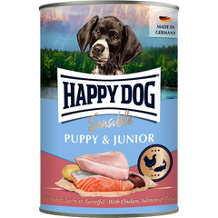 Happy Dog Sensible Puppy Huhn, Lachs & Kartoffel 400 g