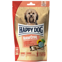 Happy Dog NaturCroq Mini Snack Lachs & Reis 100 g