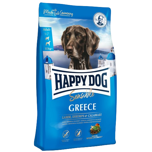 Happy Dog Sensible Greece Lamm