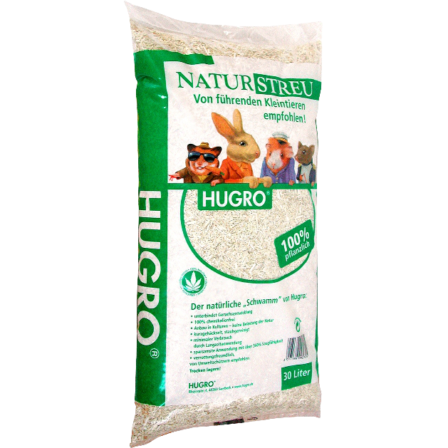 HUGRO Hanfeinstreu Naturstreu