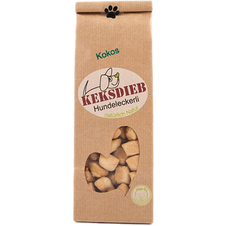 KEKSDIEB Hundeleckerli Buttermilch Kokos Tropfen 100 g