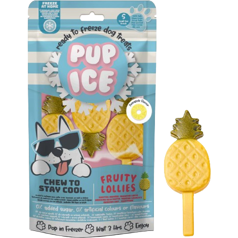 Imaginelles Pup Ice Fruity Lollies Pineapple S