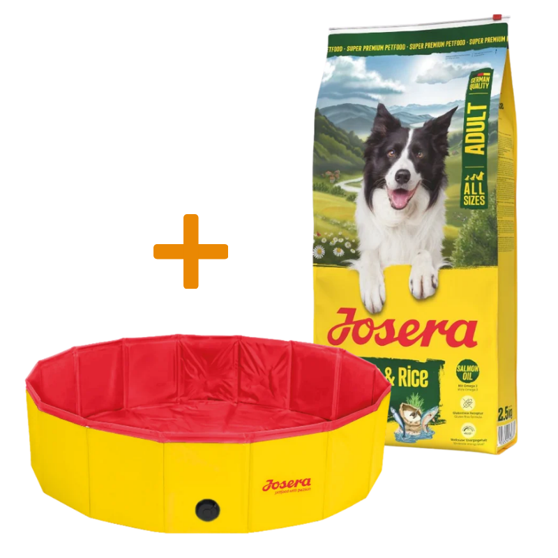 Josera Seefisch & Reis 12,5 kg + GRATIS Josera Hundepool
