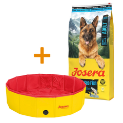 Josera High Protein Seefisch 12,5 kg + GRATIS Josera Hundepool