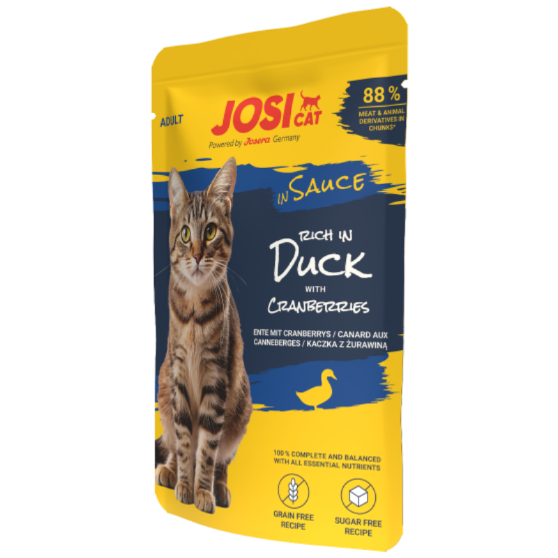 Josera JosiCat rich in Duck in Sauce 85 g