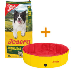 Josera Lamm & Reis 12,5 + 2,5kg + GRATIS Josera Hundepool