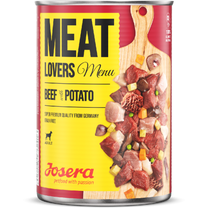 Josera Meat Lovers Menü Beef with Potato 400 g