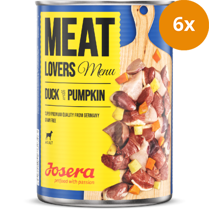 Josera Meat Lovers Menü Duck with Pumpkin 400 g