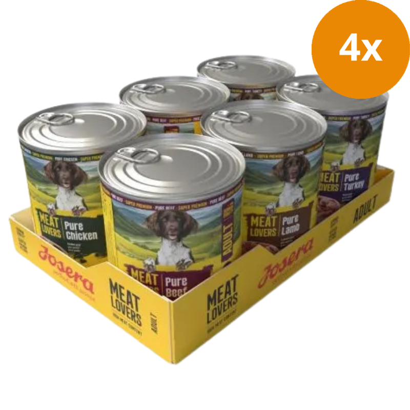 Josera Meat Lovers Adult Pure Multipack 6 x 800 g