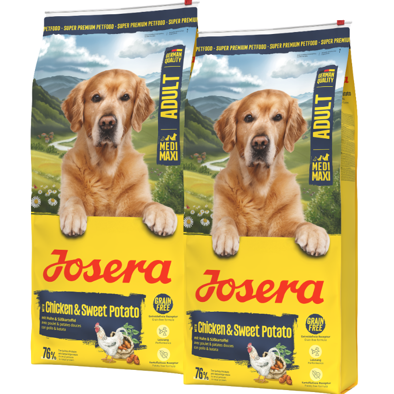 Josera Chicken & Sweet Potato Medi/Maxi