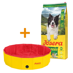 Josera Lachs & Kartoffel 12,5 kg + GRATIS Josera Hundepool